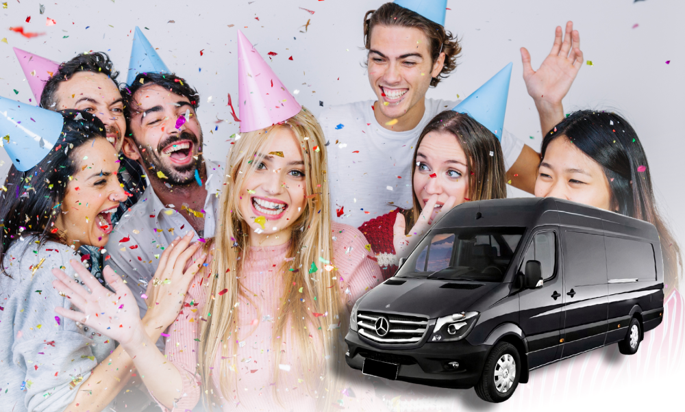 Birthday party bus rental