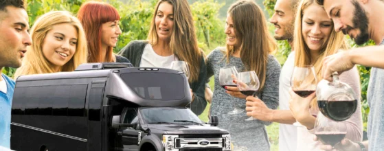 Bay Area Wine Tour Shuttle Bus