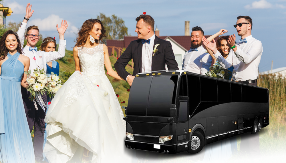 Wedding Shuttle Bus Rental in Livermore