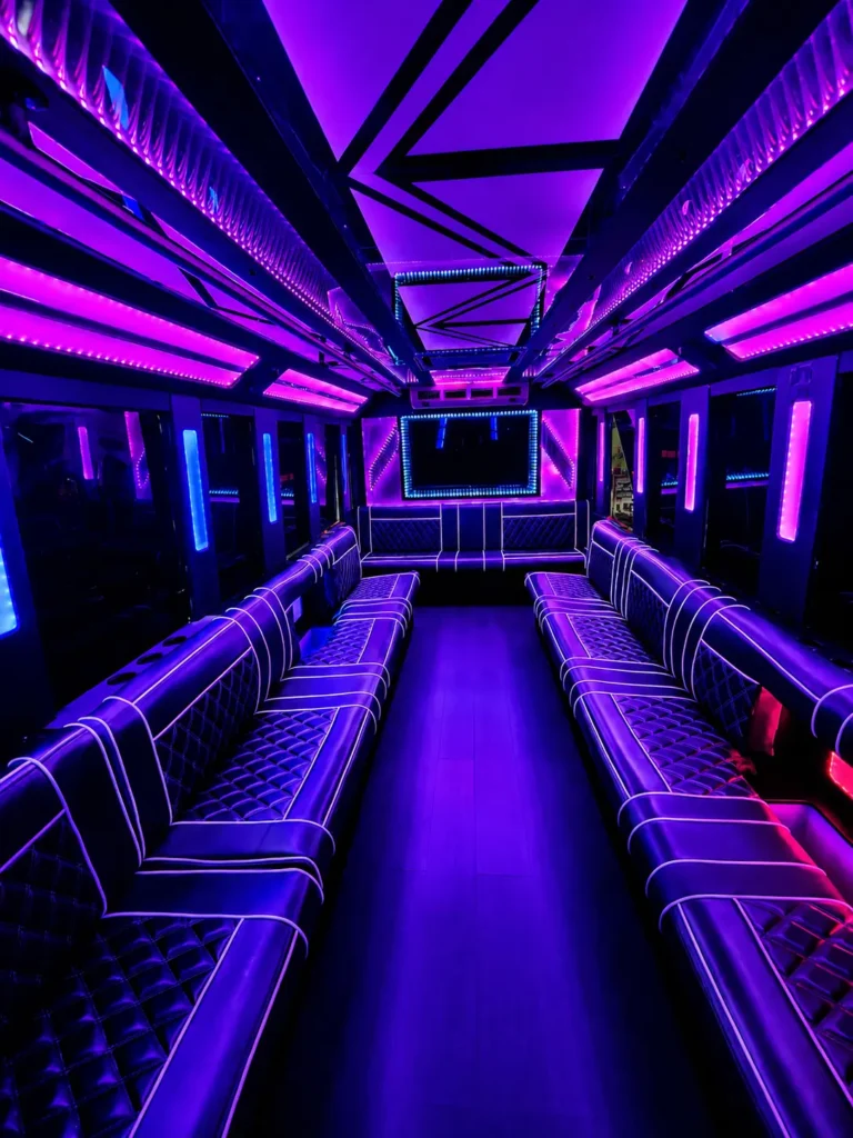 20-Passenger Limo Party Bus
