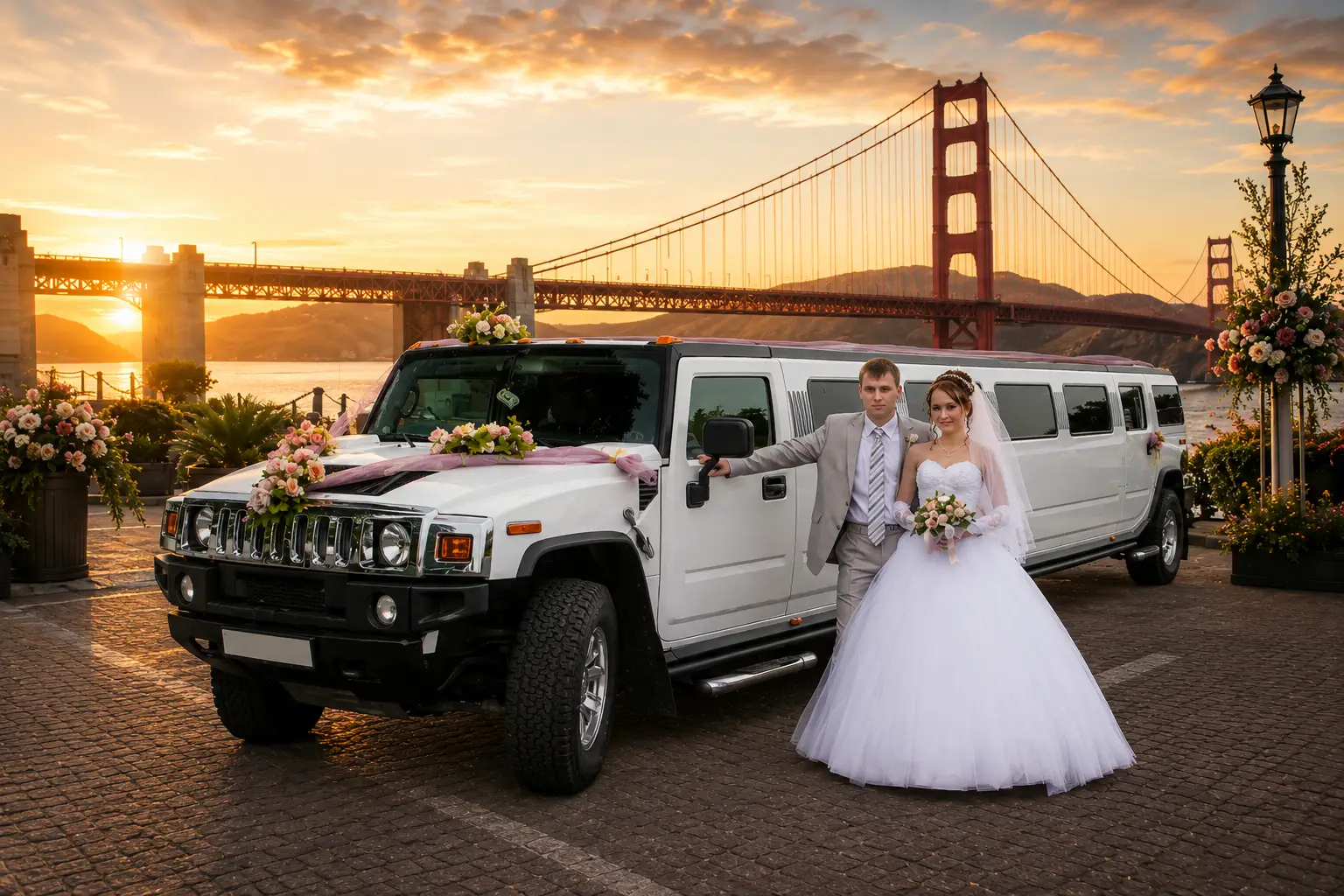 bay area wedding limo service