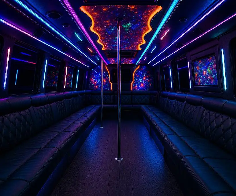 40 pax party bus rental service