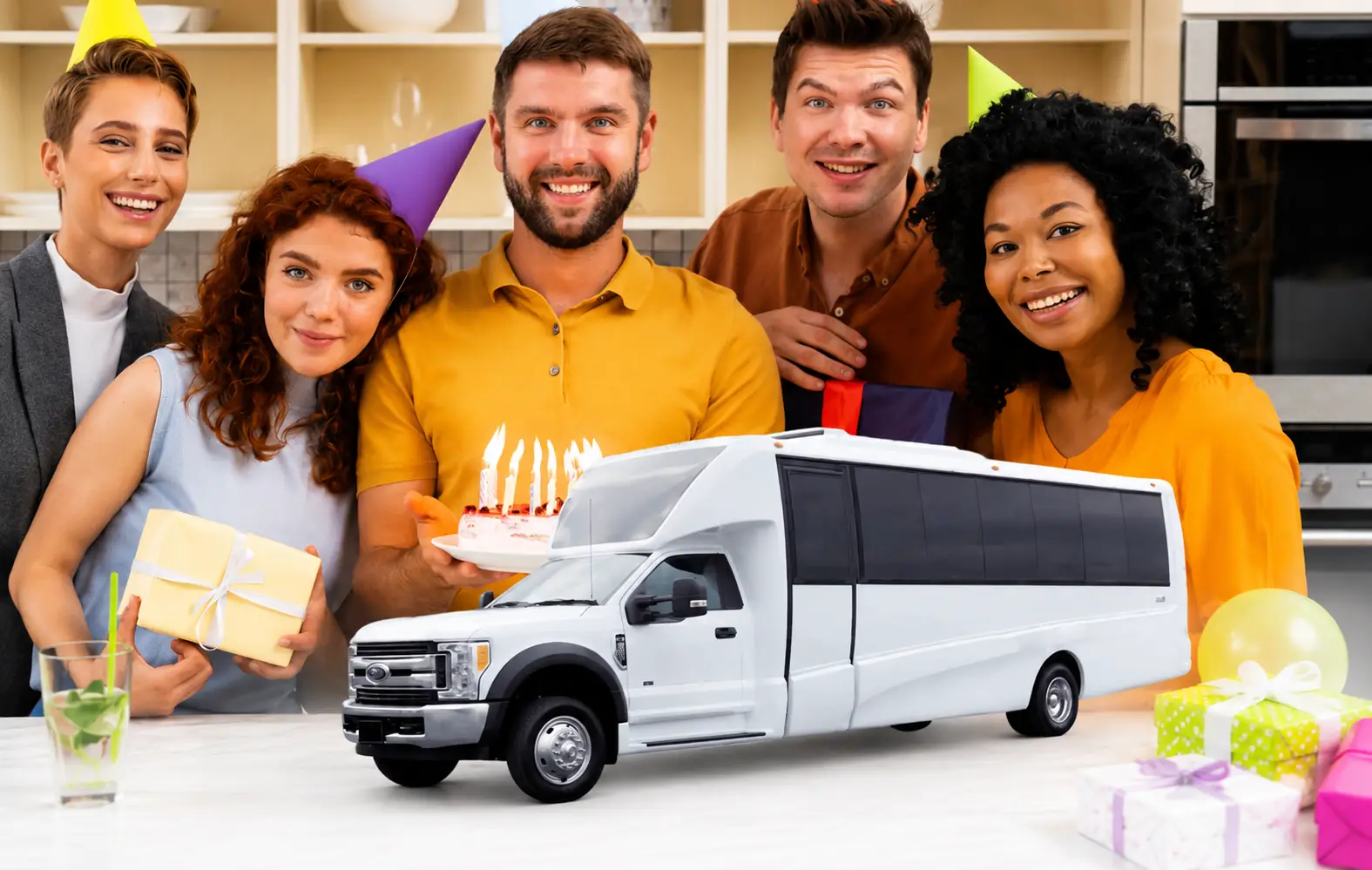 birthday party bus rental